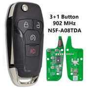 Habicare Habicare ID49 Remote Key Fob For Ford 315 433 868 902MHz HU101 Blade Habicare ID49 Ford Remote Key Fob HU101 Blade