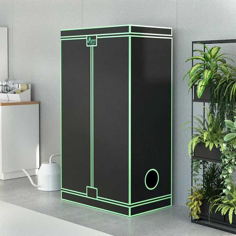 Green Fingers Grow Tent 100x60x180cm 4 Tiers Kits Hydroponics Indoor Grow System by SportZone.co.nz