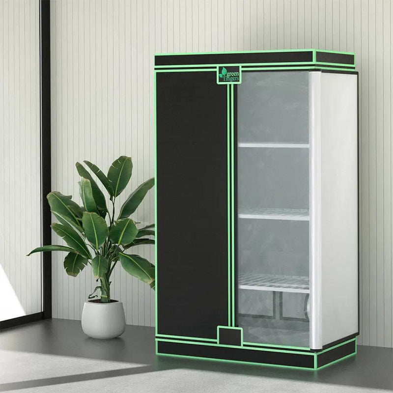 Green Fingers Grow Tent 100x60x180cm 4 Tiers Kits Hydroponics Indoor Grow System by SportZone.co.nz