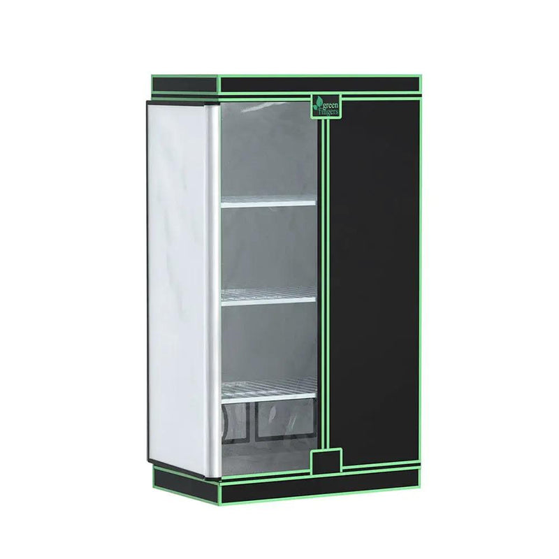 Green Fingers Grow Tent 100x60x180cm 4 Tiers Kits Hydroponics Indoor Grow System by SportZone.co.nz