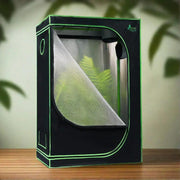 Green Fingers Grow Tent 90x50x160CM Hydroponics Kit Indoor Plant Room System by SportZone.co.nz