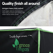 Green Fingers Grow Tent 90x50x160CM Hydroponics Kit Indoor Plant Room System by SportZone.co.nz