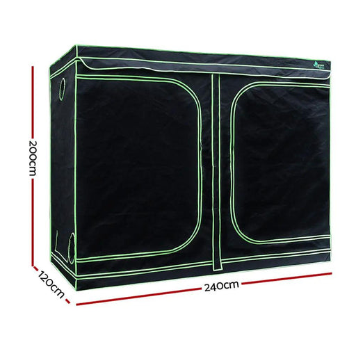 Green Fingers Grow Tent Light Kit 240x120x200CM 2000W LED 6" Vent Fan,Green Fingers Grow Tent Light Kit LED 2000W Full Spectrum 6" Vent 240x120x200CM by SportZone.co.nz
