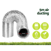 Green Fingers Grow Tent Light Kit 240x120x200CM 2000W LED 6" Vent Fan,Green Fingers Grow Tent Light Kit LED 2000W Full Spectrum 6" Vent 240x120x200CM by SportZone.co.nz