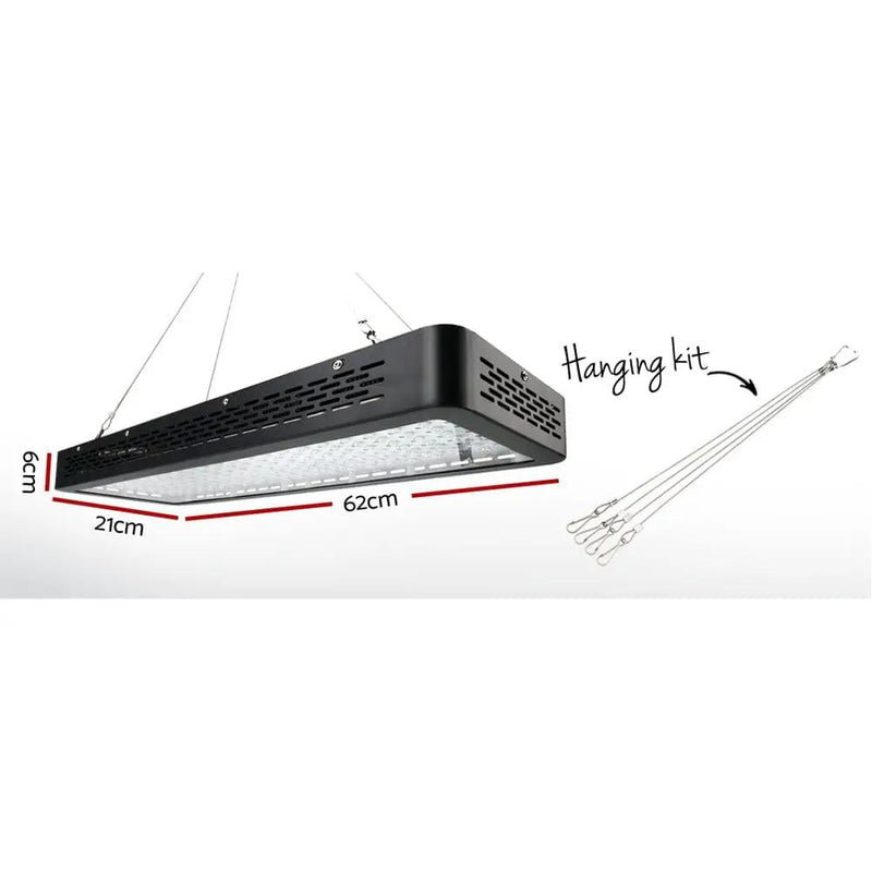 Green Fingers Grow Tent Light Kit 240x120x200CM 2000W LED 6" Vent Fan,Green Fingers Grow Tent Light Kit LED 2000W Full Spectrum 6" Vent 240x120x200CM by SportZone.co.nz