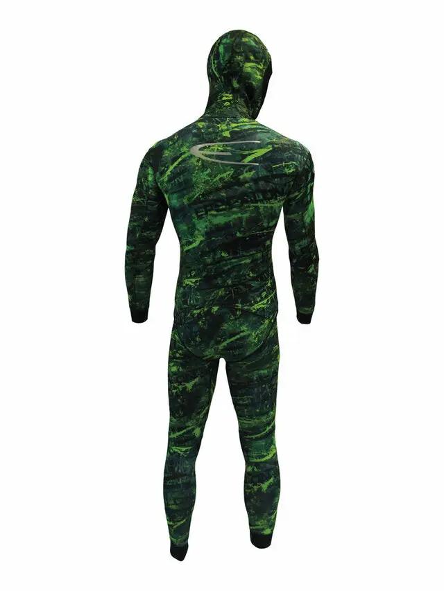 Epsealon Green Fusion 5mm Wetsuit by NZ Diver
