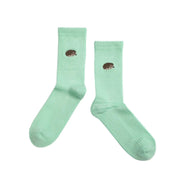 Barekind NZ Socks Save the Hedgehog Ribbed Bamboo Socks Save the Hedgehog Ribbed Bamboo Socks