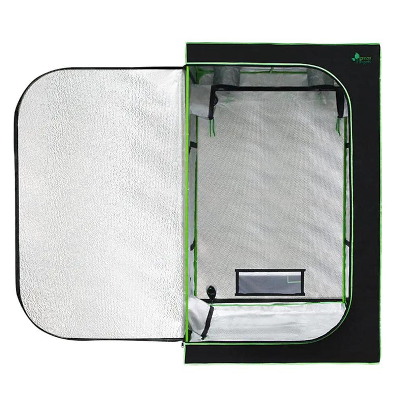 Greenfingers Grow Tent 900x90x180CM 1680D Hydroponics Kit Indoor Plant Room System by SportZone.co.nz