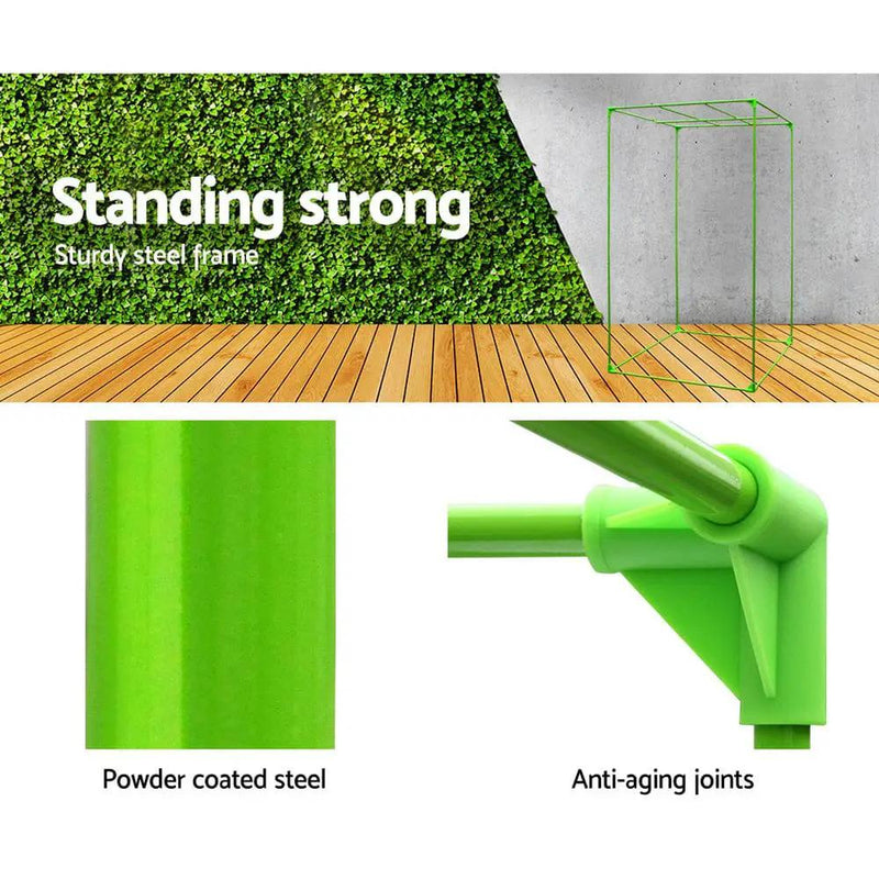 Greenfingers Grow Tent 900x90x180CM 1680D Hydroponics Kit Indoor Plant Room System by SportZone.co.nz