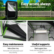 Greenfingers Grow Tent 900x90x180CM 1680D Hydroponics Kit Indoor Plant Room System by SportZone.co.nz