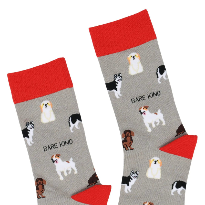 Barekind NZ Socks Save the Grey Dog Bamboo Socks Save the Grey Dog Bamboo Socks