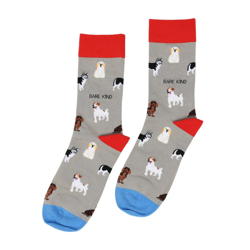 Barekind NZ Socks Save the Grey Dog Bamboo Socks Save the Grey Dog Bamboo Socks