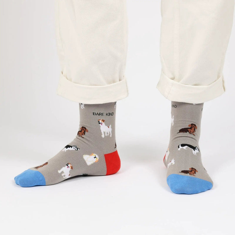 Barekind NZ Socks Save the Grey Dog Bamboo Socks Save the Grey Dog Bamboo Socks