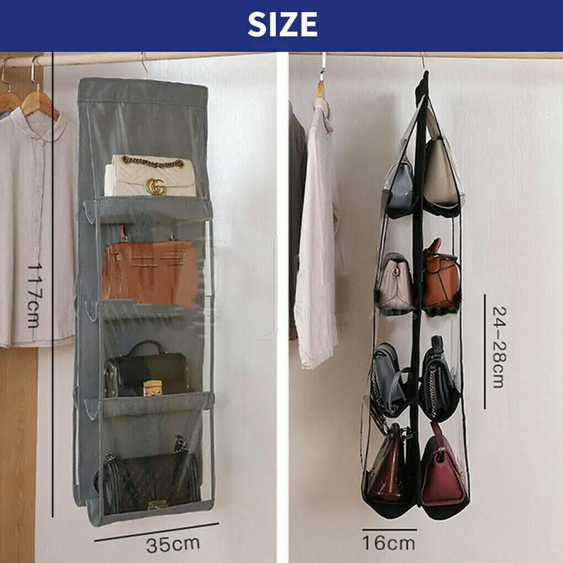 Handbag Storage Bag Holder Hanging Organizer Shelf by salelink.co.nz