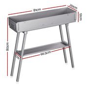 Grillz BBQ Grill Charcoal Smoker Barbecue Portable by SportZone.co.nz