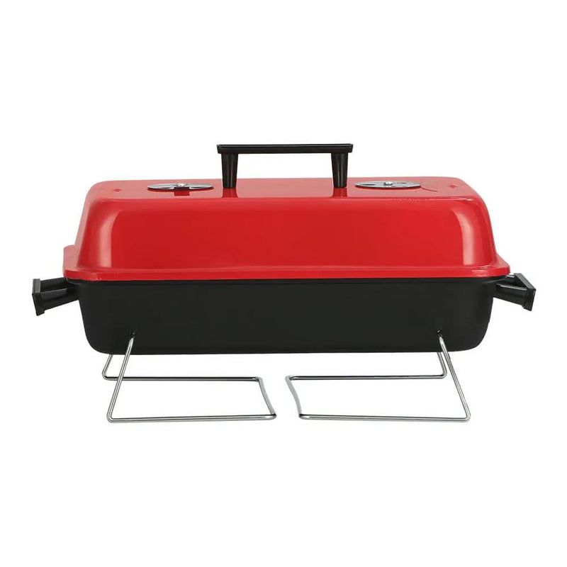 Grillz Charcoal BBQ Portable Grill Camping Barbecue Outdoor Cooking Smoker by SportZone.co.nz