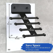 Resistance Rack Band Storage Hanger Gym Equipment Organizer Pull Up Bands Jump Ropes, Storage Rack by salelink.co.nz