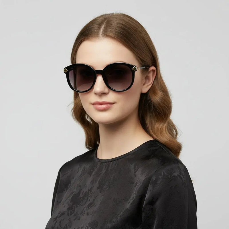 Polarized Gradient Lens Sunglasses 2529C2 BLACK by dealonline.co.nz