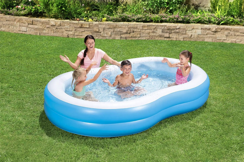 Bestway The Big Lagoon Family Above Ground Inflatable 262cm Pool by salelink.co.nz