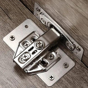 8PCS Cabinet Door Hinge Repair Plate with Screws by salelink.co.nz