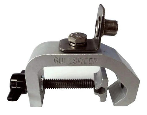 Gullsweep Rail Mount Bracket for boats, fits rails up to 41mm, designed for bow rails and mast-head lights.