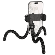 techplus Flexible Octopus Tripod Phone Holder for Smartphones | Action Cameras & Fill Lights (H101) Flexible Octopus Tripod Phone Holder for Smartphones | Action Cameras & Fill Lights (H101)