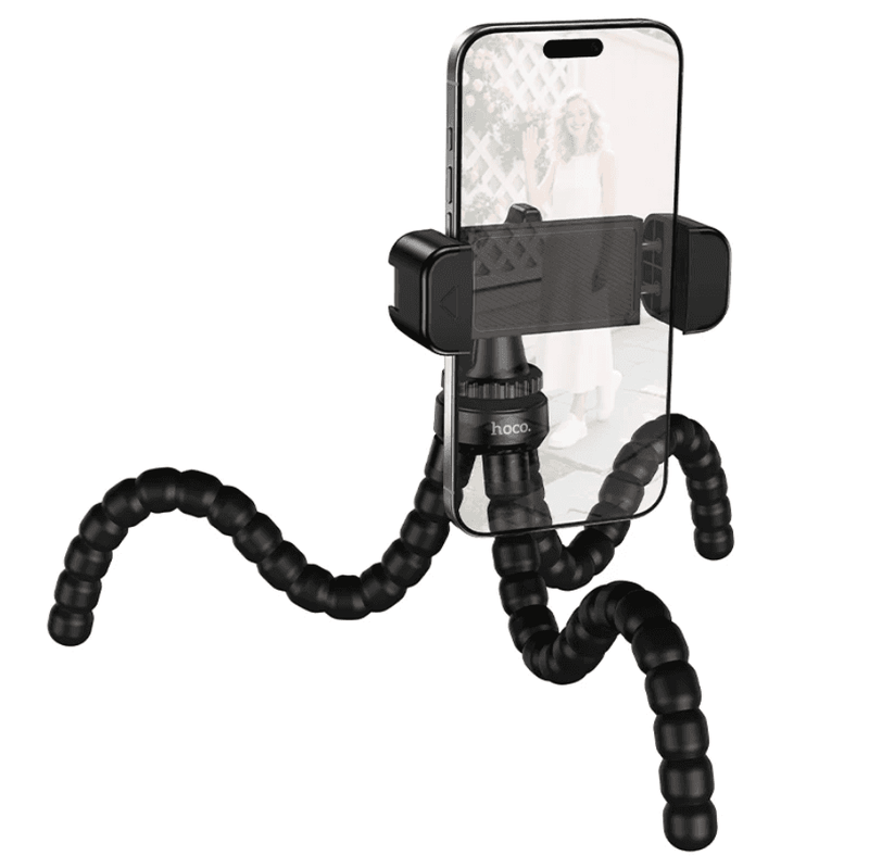 techplus Flexible Octopus Tripod Phone Holder for Smartphones | Action Cameras & Fill Lights (H101) Flexible Octopus Tripod Phone Holder for Smartphones | Action Cameras & Fill Lights (H101)