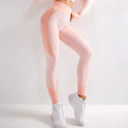 Seamless Hollow Yoga Pants for Women - Moisture-Wicking Breathable Leggings | Athletic Wear by Mead's Supply & Equipment Outfitters limited