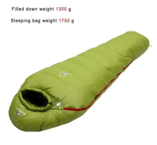 Goose Down Warm Sleeping Bag - Lightweight Insulated Camping Bag | Single by Mead's Supply & Equipment Outfitters limited
