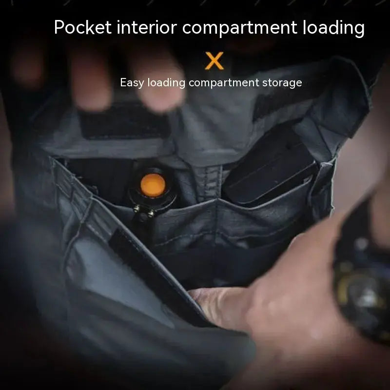 Men's Waterproof Tactical Cargo Pants - Multi-Pocket Outdoor Work Pants by Mead's Supply & Equipment Outfitters limited