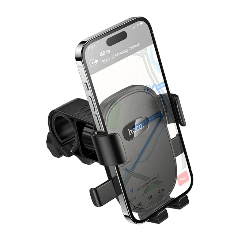 techplus H85 Bike And Motorcycle Phone Holder With Secure Handlebar Mount H85 Bike Phone Holder With Secure Handlebar Mount