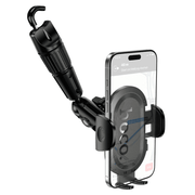 techplus Ultra-Thin Rearview Mirror Phone Holder with Dual-Joint Adjustable Arm (H88) Ultra-Thin Rearview Mirror Phone Holder with Dual-Joint Adjustable Arm (H88)