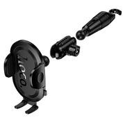 techplus Ultra-Thin Rearview Mirror Phone Holder with Dual-Joint Adjustable Arm (H88) Ultra-Thin Rearview Mirror Phone Holder with Dual-Joint Adjustable Arm (H88)