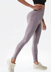 High Waist thin Feel Hip Lifting Quick-Dry Yoga Pants by Mead's Supply & Equipment Outfitters limited