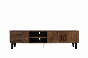 'Hagen' Walnut Color Entertainment Unit by sue-e furniture