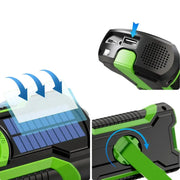 Hand Crank Solar Emergency Radio with Bluetooth 5.3 by Habicare