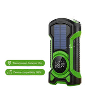Hand Crank Solar Emergency Radio with Bluetooth 5.3 by Habicare