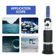 Handheld 2-in-1 Refractometer (available in with or without box) by Habicare