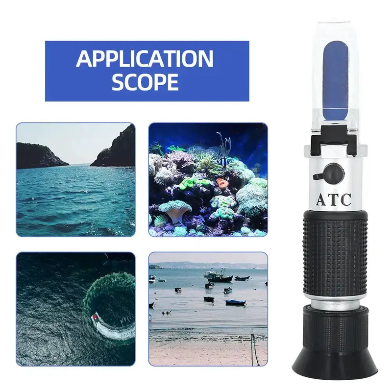 Handheld 2-in-1 Refractometer (available in with or without box) by Habicare