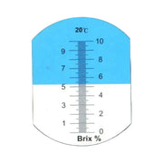 Handheld ATC Sugar Refractometer – 0–10% Brix Sugar Content Tester (3 types available) by Habicare