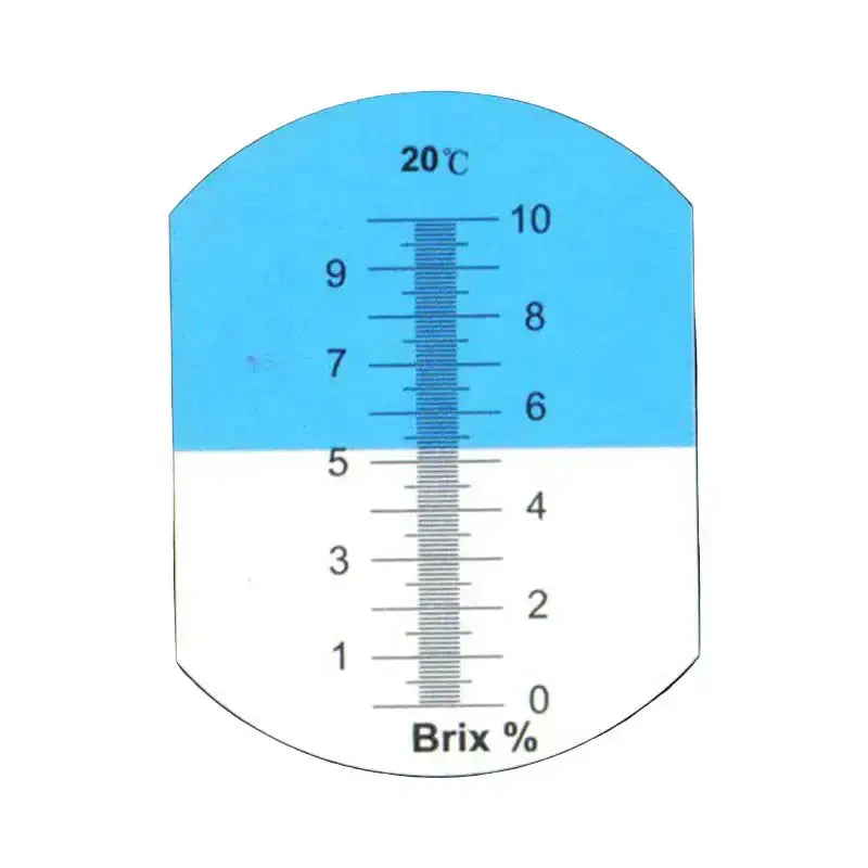 Handheld ATC Sugar Refractometer – 0–10% Brix Sugar Content Tester (3 types available) by Habicare