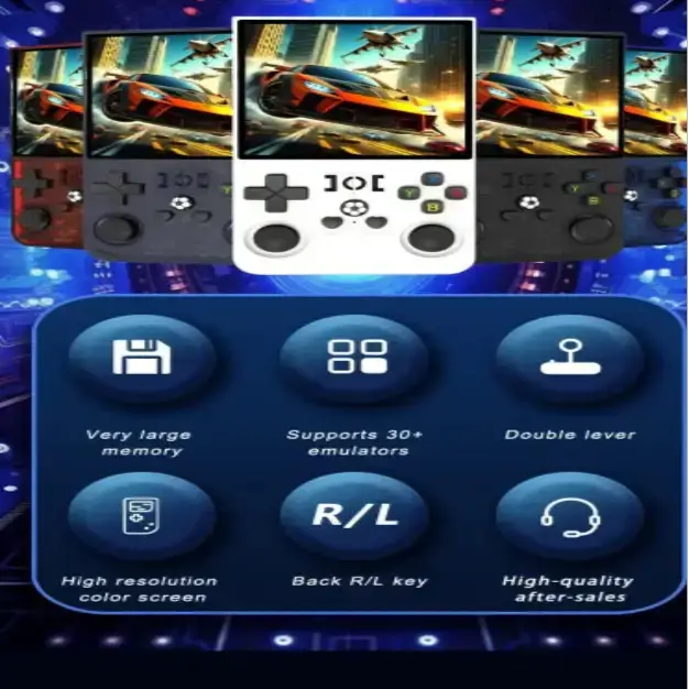 Handheld Console – Linux, 4.0" IPS Screen, 64GB/128GB by Habicare