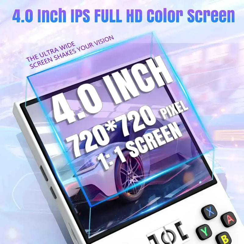 Handheld Console – Linux, 4.0" IPS Screen, 64GB/128GB by Habicare