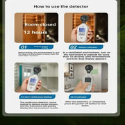 Handheld TVOC & HCHO Air Quality Tester (2-in-1) by Habicare