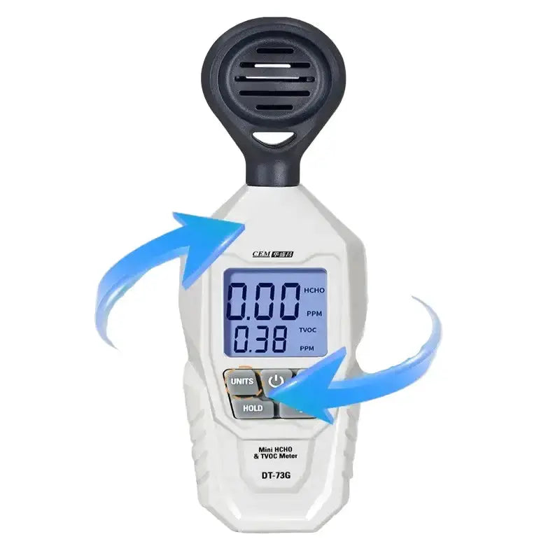 Handheld TVOC & HCHO Air Quality Tester (2-in-1) by Habicare
