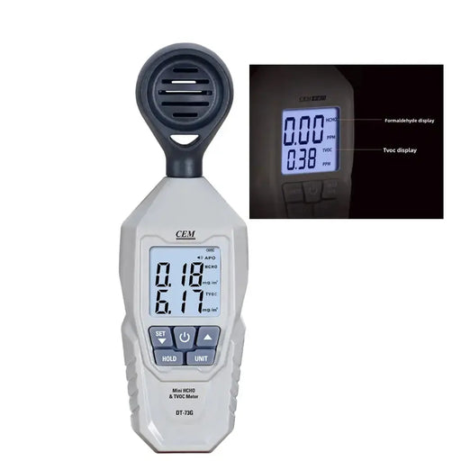 Handheld TVOC & HCHO Air Quality Tester (2-in-1) by Habicare