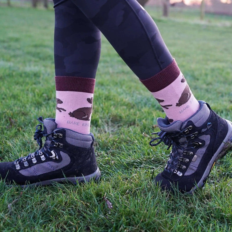 Save the Hares Bamboo Socks by Barekind NZ
