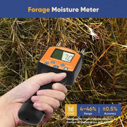 9eight5 Tools & Kits (multipurpose) Hay Moisture Meter Hay Moisture Meter With Dual Sensor 0 To 80 Percent