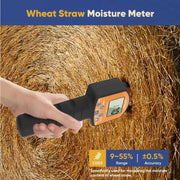 9eight5 Tools & Kits (multipurpose) Hay Moisture Meter Hay Moisture Meter With Dual Sensor 0 To 80 Percent