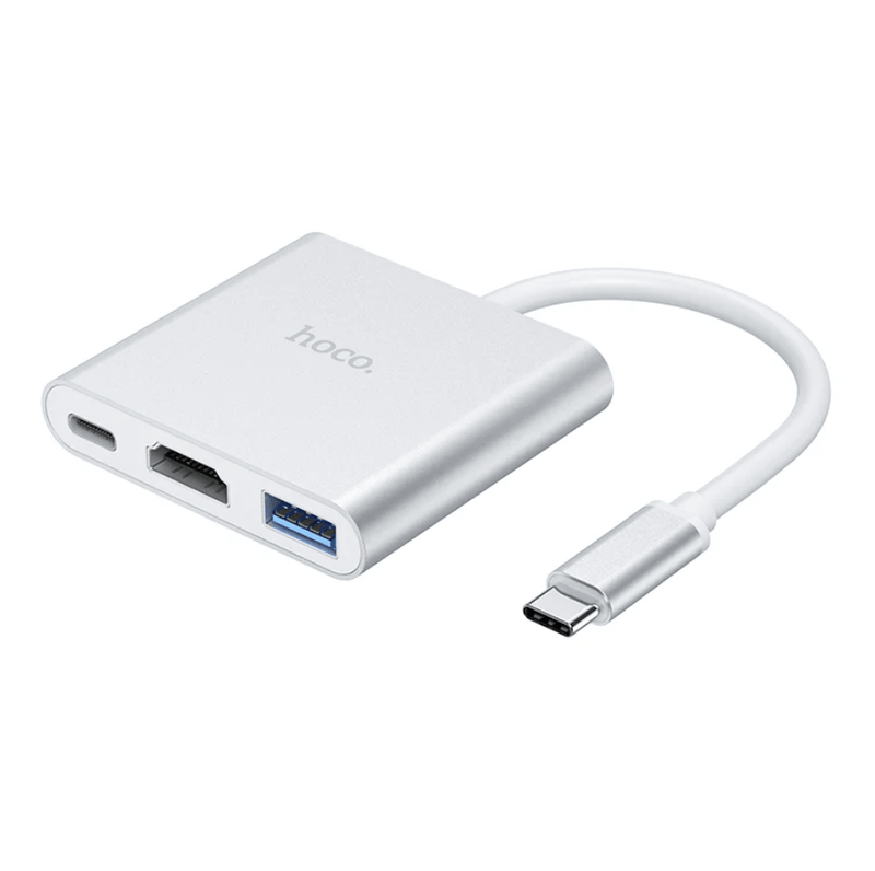 techplus USB-C Hub – USB 3.0, HDMI & PD Charging Adapter (HB14) USB-C Hub – USB 3.0, HDMI & PD Charging Adapter (HB14)